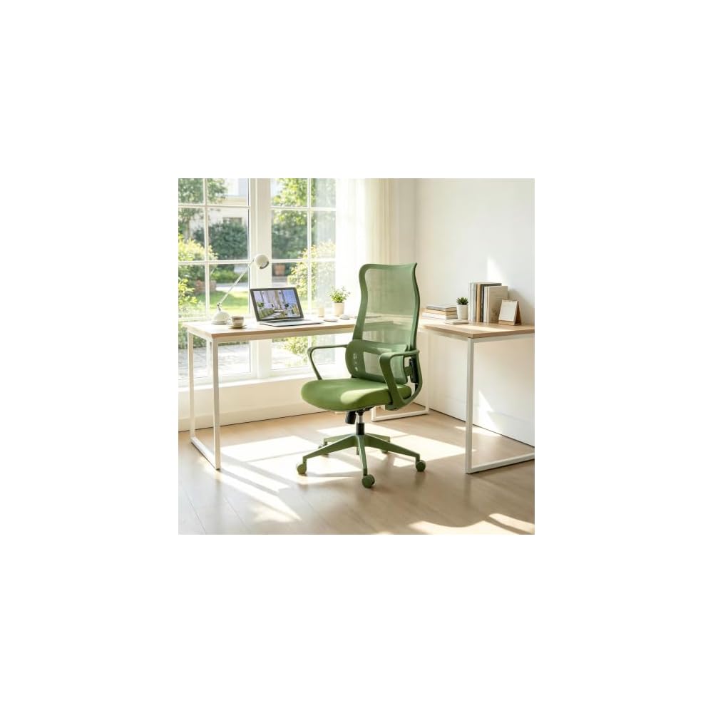 Ergonomic Office Chair, Mesh Back Desk Chair with Lumbar Support